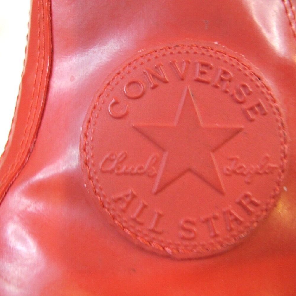 Converse Rubber Chuck Taylor Hi Top Rain Boots Lace Up Women's 6.5 Men 4.5 - Picture 5 of 9